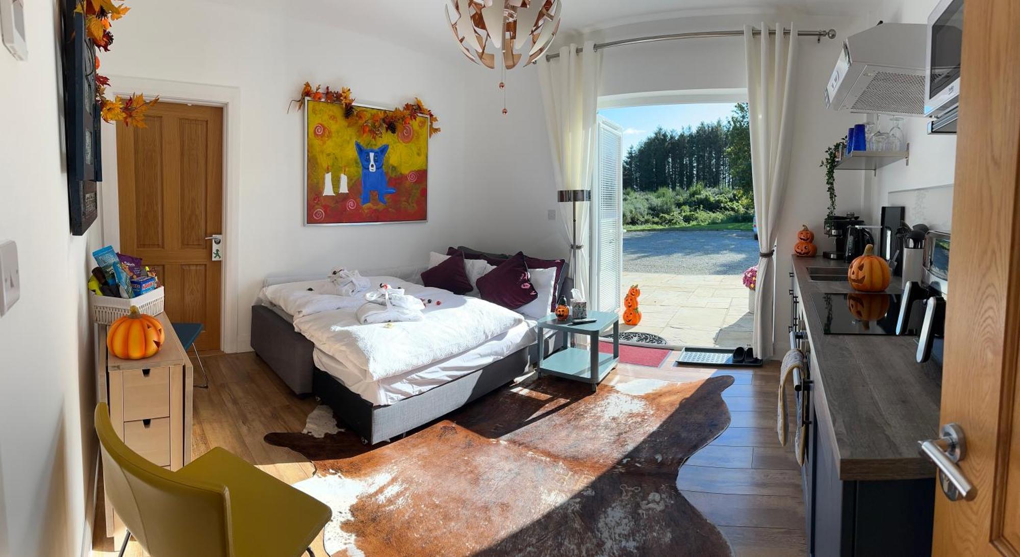 Forest Path Luxury Studio Apartment With Large Bedroom Bathroom And Sauna Sleeps Up To 4 Ballynahinch Ngoại thất bức ảnh