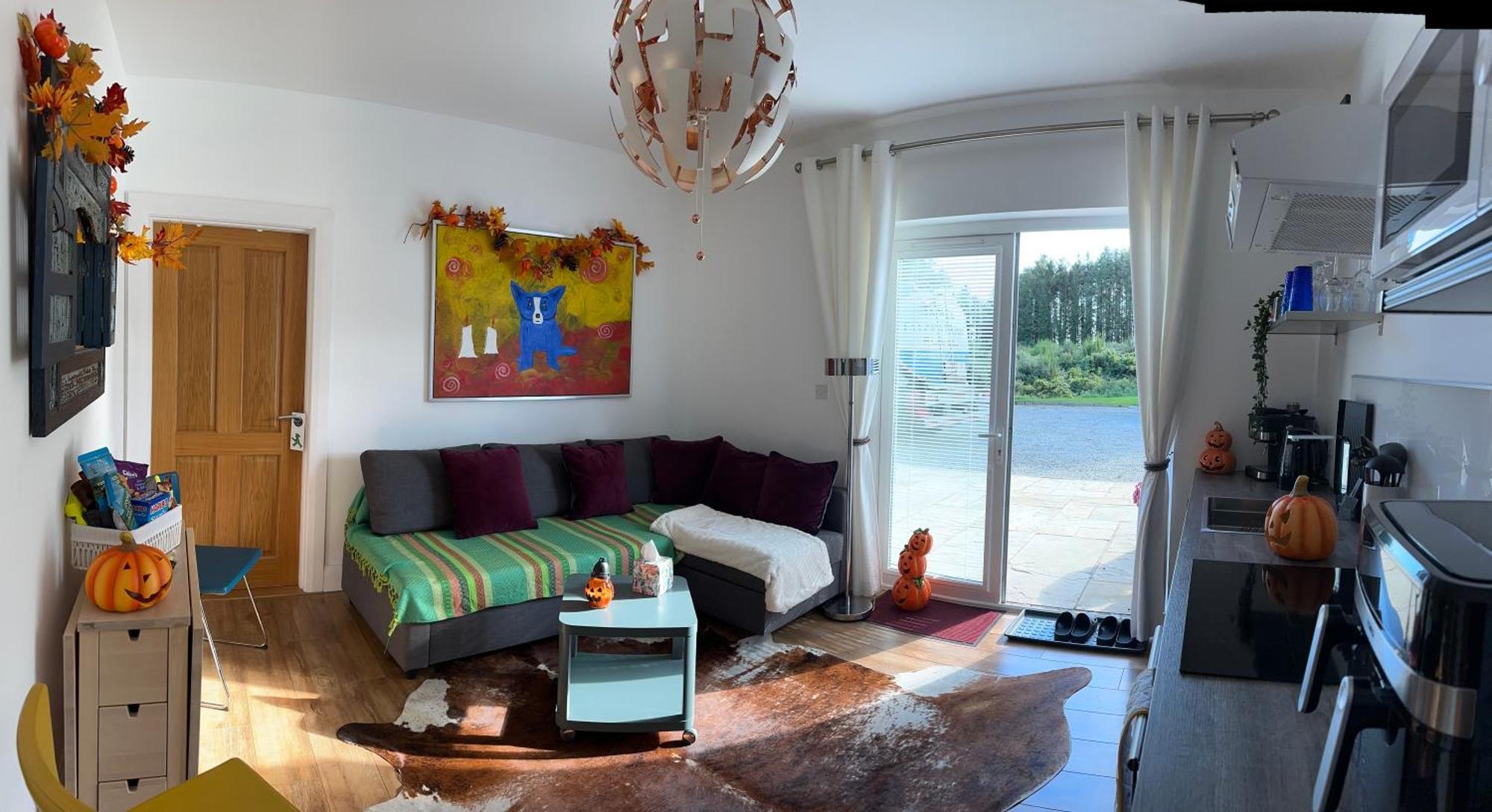 Forest Path Luxury Studio Apartment With Large Bedroom Bathroom And Sauna Sleeps Up To 4 Ballynahinch Ngoại thất bức ảnh